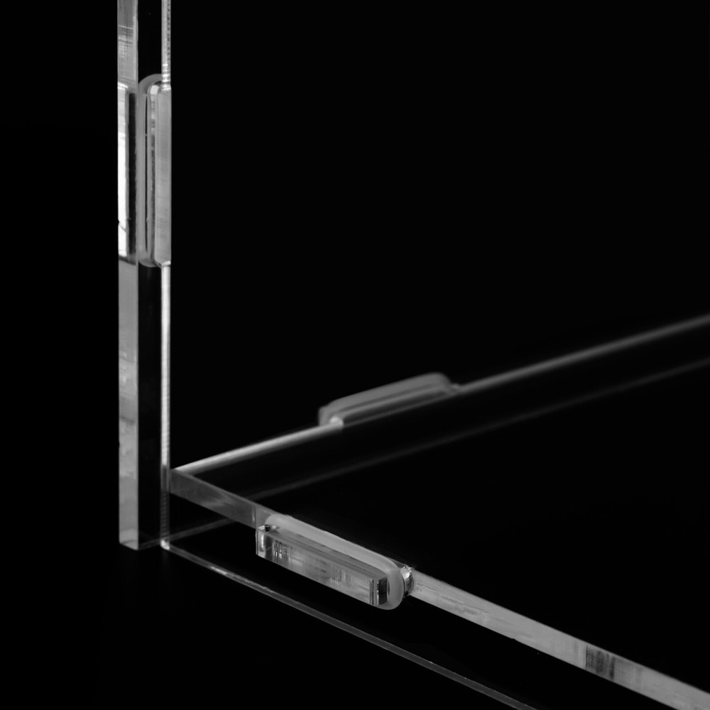 Clear Acrylic Display Case Retail Counter Display Bakery Pastry Display Case