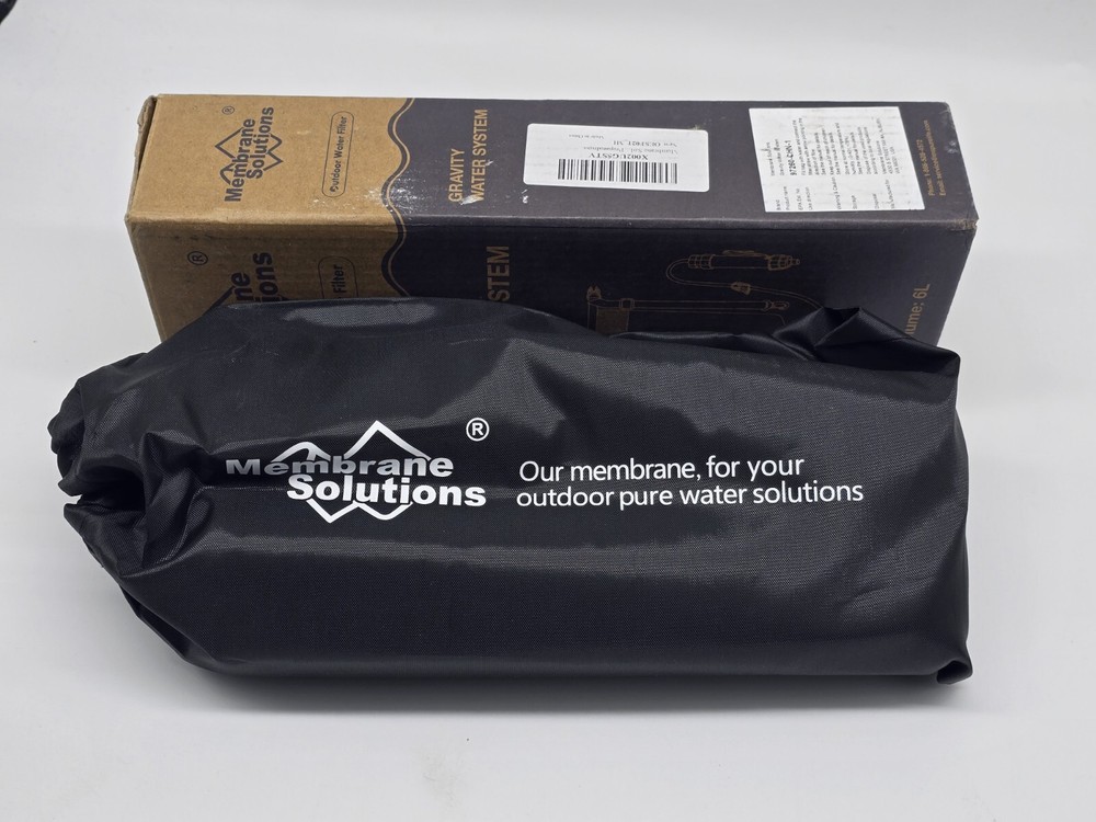 Membrane Solutions Gravity Based Outdoor Water Purifier 6L