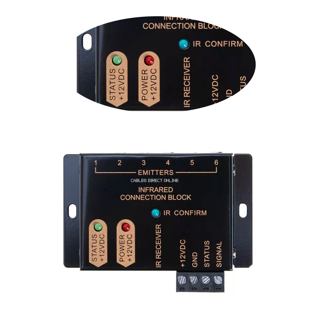 Infrared Remote Control Repeater Hidden IR Extender Emitter Receiver System KiyC