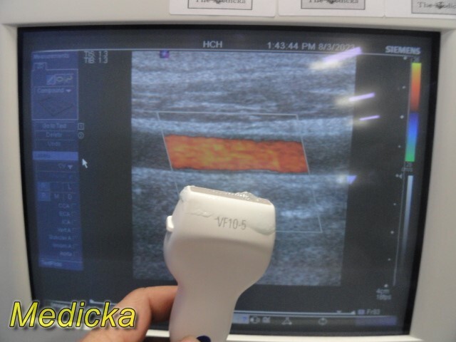 Siemens Medical Solution VF10-5 Linear Array Ultrasound Transducer Probe ~ 32600