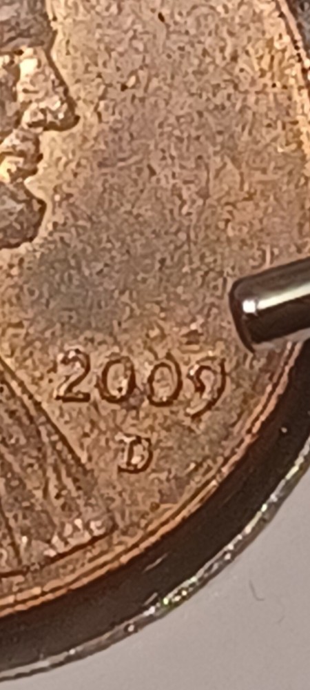 2009 D Lincoln bicentennial Formative Years error