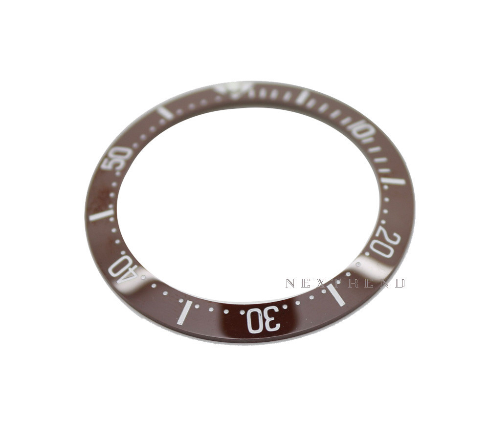 New High Quality Brown Ceramic Bezel Insert made for Rolex Deepsea