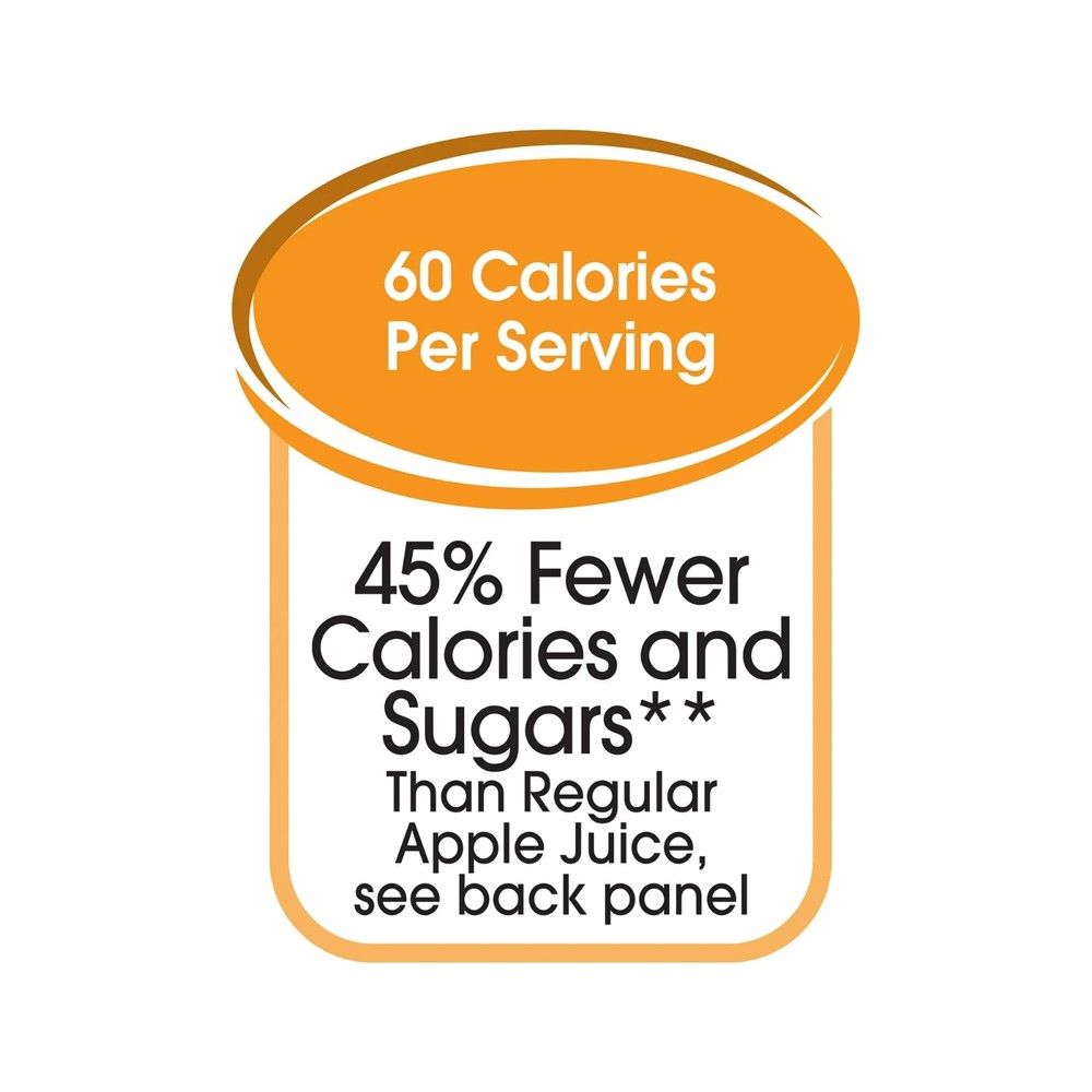 (2 pack) Great Value Light Apple Juice, 96 fl oz