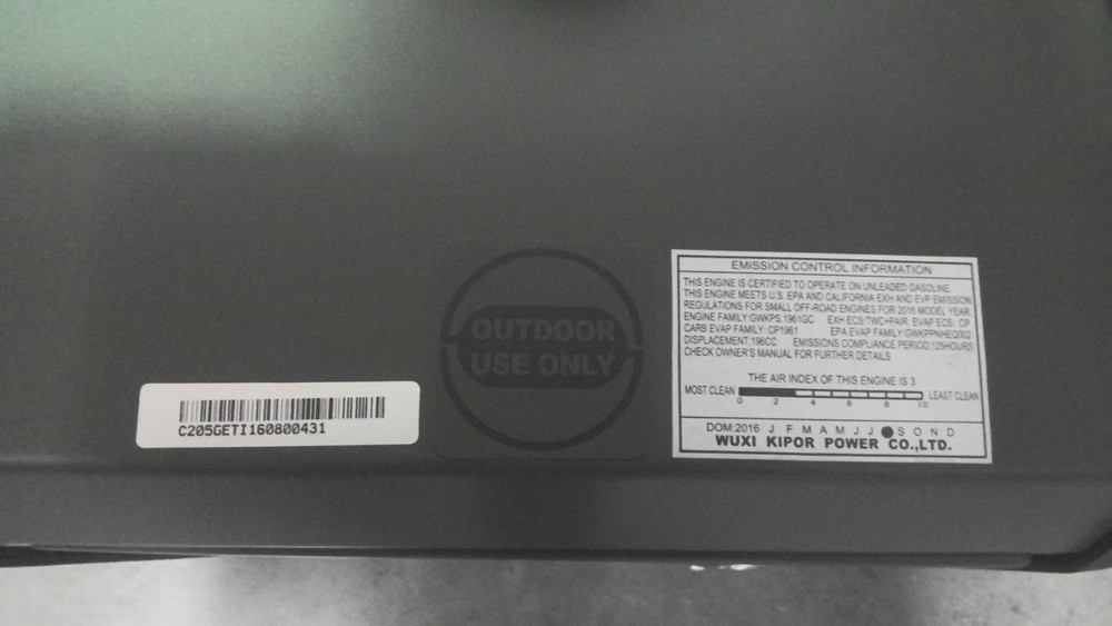 KIPOR IG3000 DIGITAL 24V DC GENERATOR G3DCG-M #4