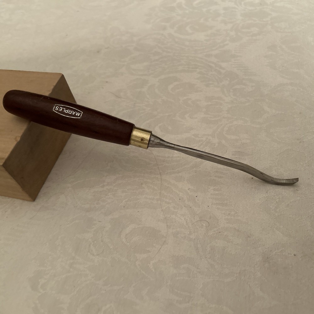 Marples # 1 / 3mm Spoon Carving Chisel Excellent Condition Sharp