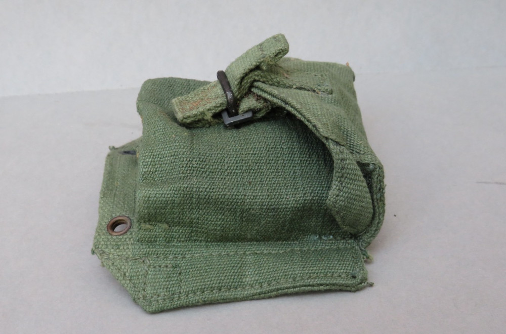 British Army 1944 Pattern Webbing Ammunition Ammo Pouch Dated 1955 (NOS) 44P