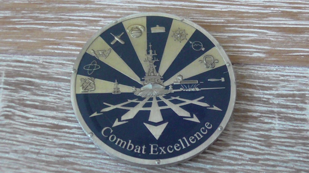 USN Center For Surface Combat Systems Challenge Coin #786Y