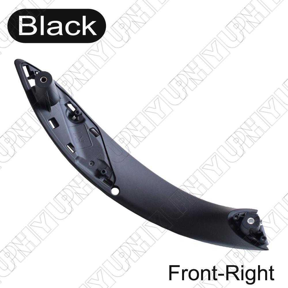 2Pcs Inner Front Trim Door-Pull Handle Left+Right For 2014-2016 BMW 428i 435i