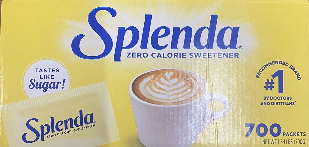 SPLENDA Zero Calorie Sweetener 700 Count Packets 24.7 oz Box