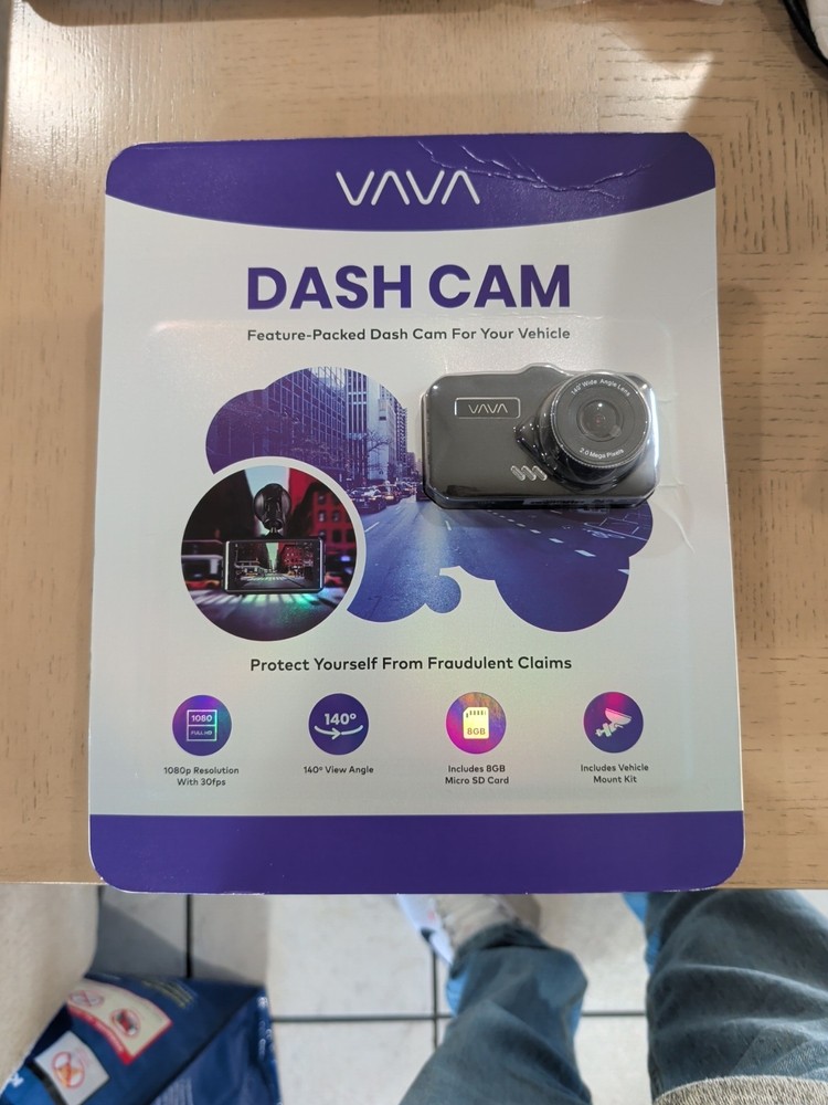 VAVA Dash Cam VA-VD017 1080P Camera NEW