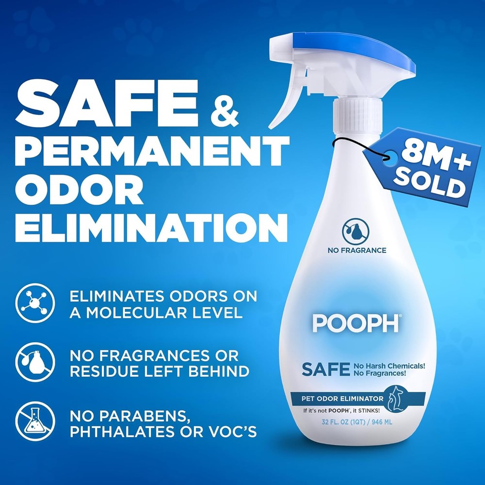 Dual Bottle Pet Odor Neutralizing Spray – 32 oz Each