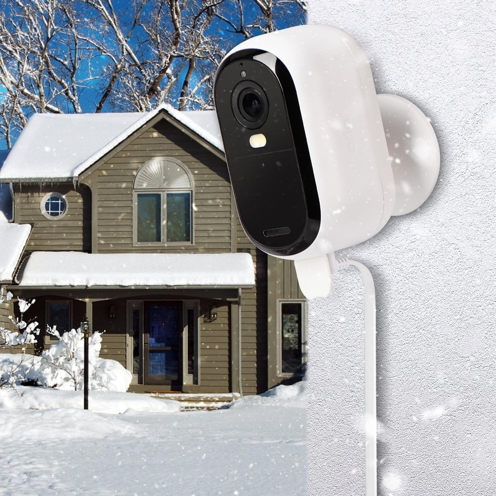 2Pack 25FT Power Cable Compatible with Arlo Essential 2K Outdoor Security Camera