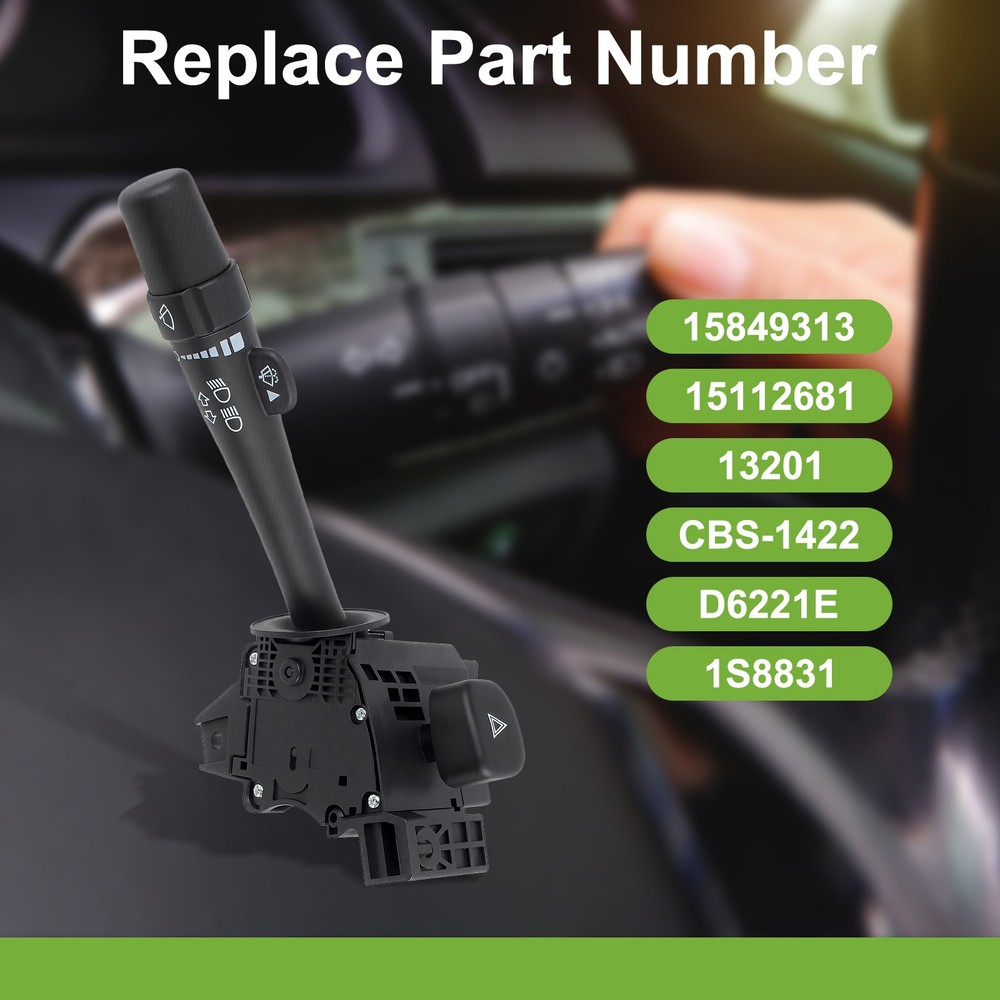 Multi-Function Turn Signal Wiper Switch For 2007-2013 Chevrolet Avalanche