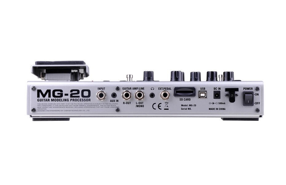 Nux MG-20 Electric Modeling Guitar Multi-Effects Modeling Processor UC