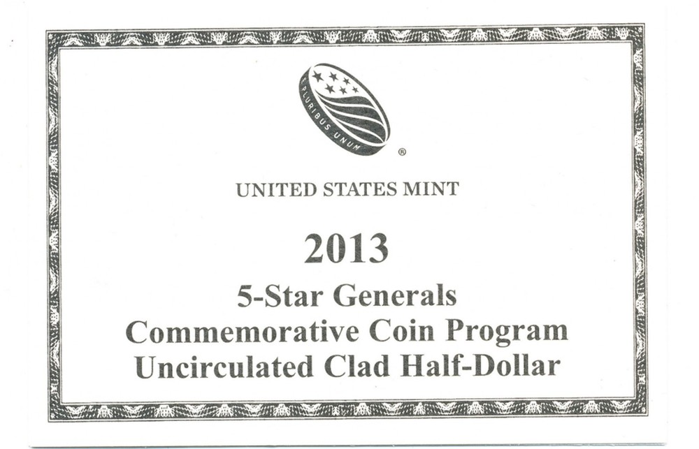 2013-D Star Spangled Banner unc Clad half Dollar C 50020