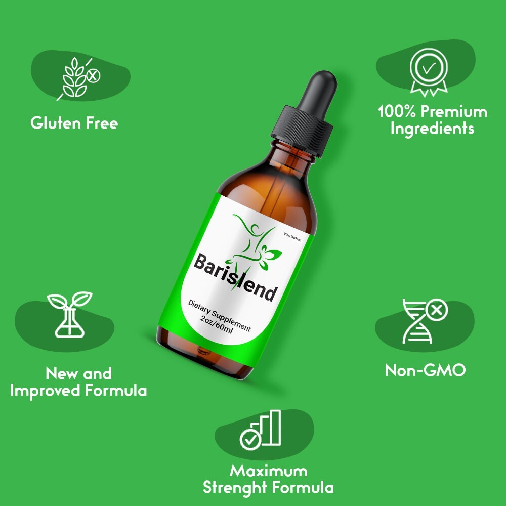 Barislend Drops Liquid Supplement, Max Strength, Barislend Supplement (10 pack)