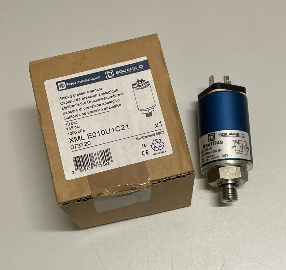 Telemecanique / XML E010U1C21 / Electronic Pressure Transducer