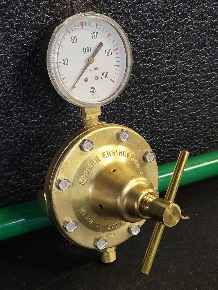 NEW MECO MODERN ENGINEERING REGULATOR OM-1-E MONO SEAT