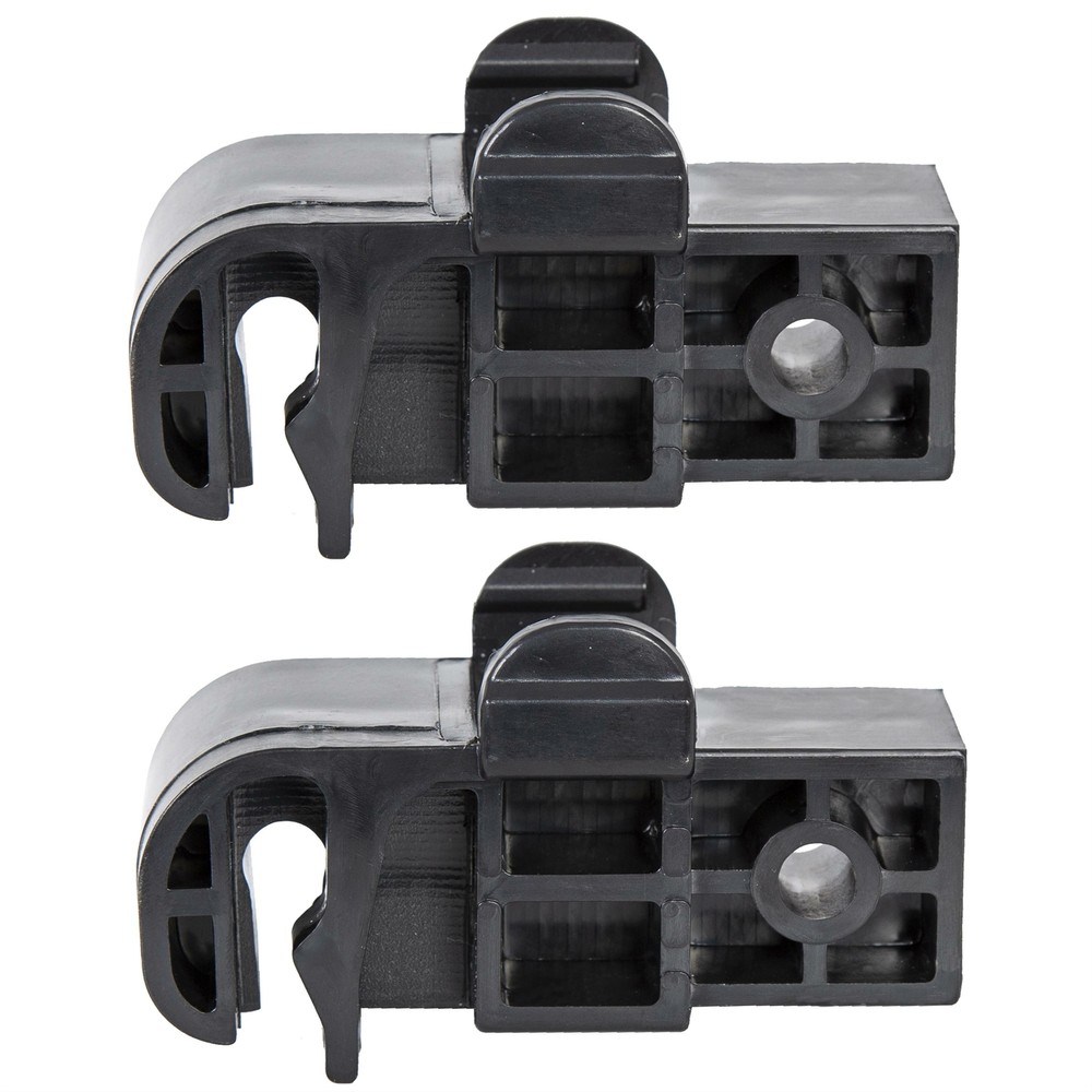 For 2 PACK Bimini Top Latch Black Plastic Pontoon Connector Bracket #002957