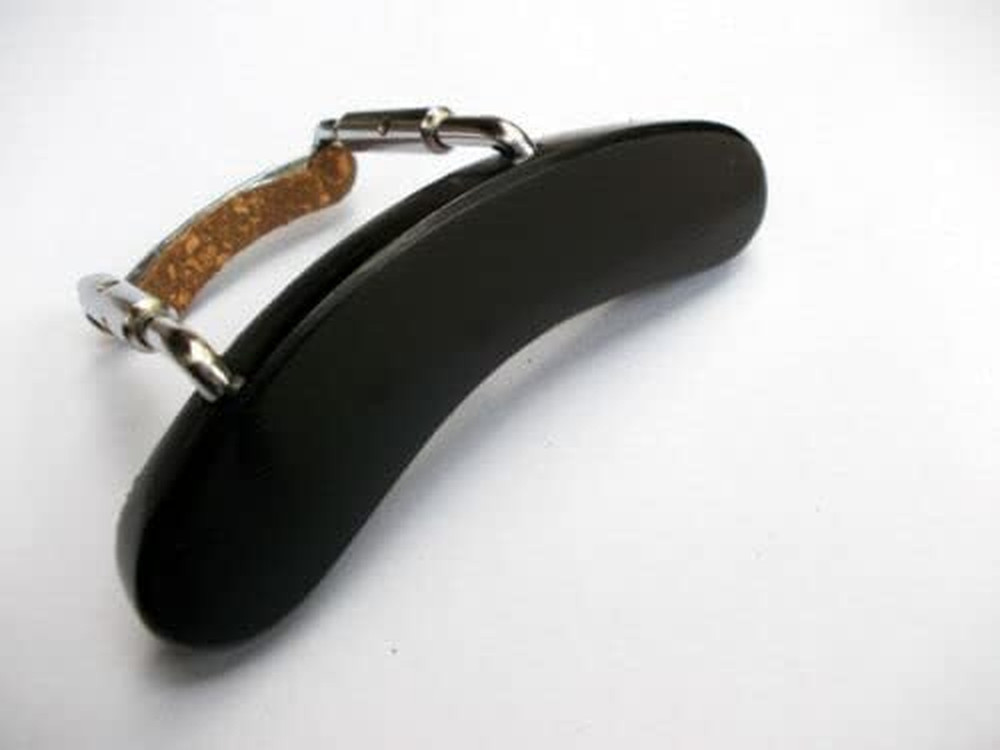 Mandolin Armrest Ebony Wood with U Clamp Hardware