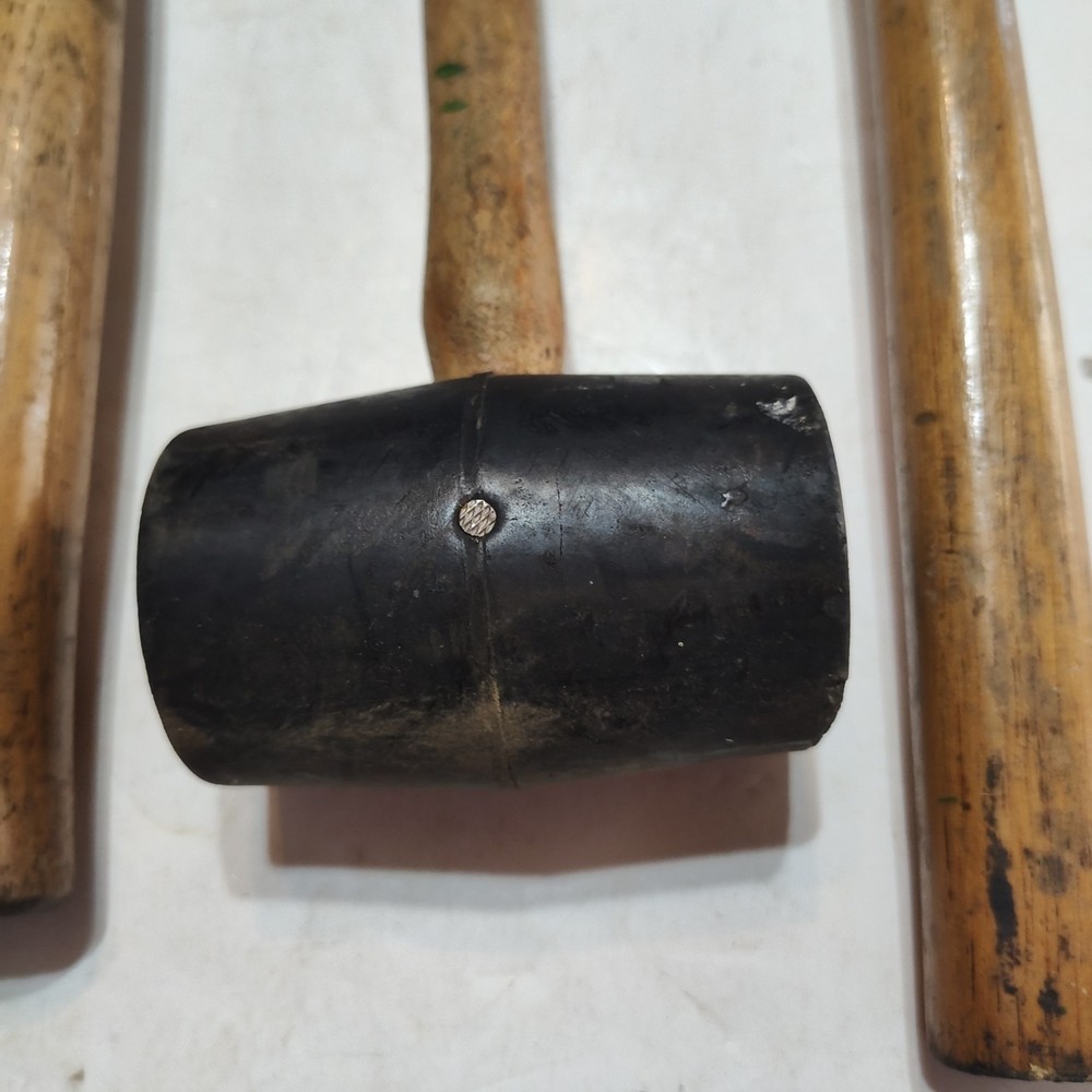 Vintage Hammers And Mallets 3 Mallets 4 Hammers