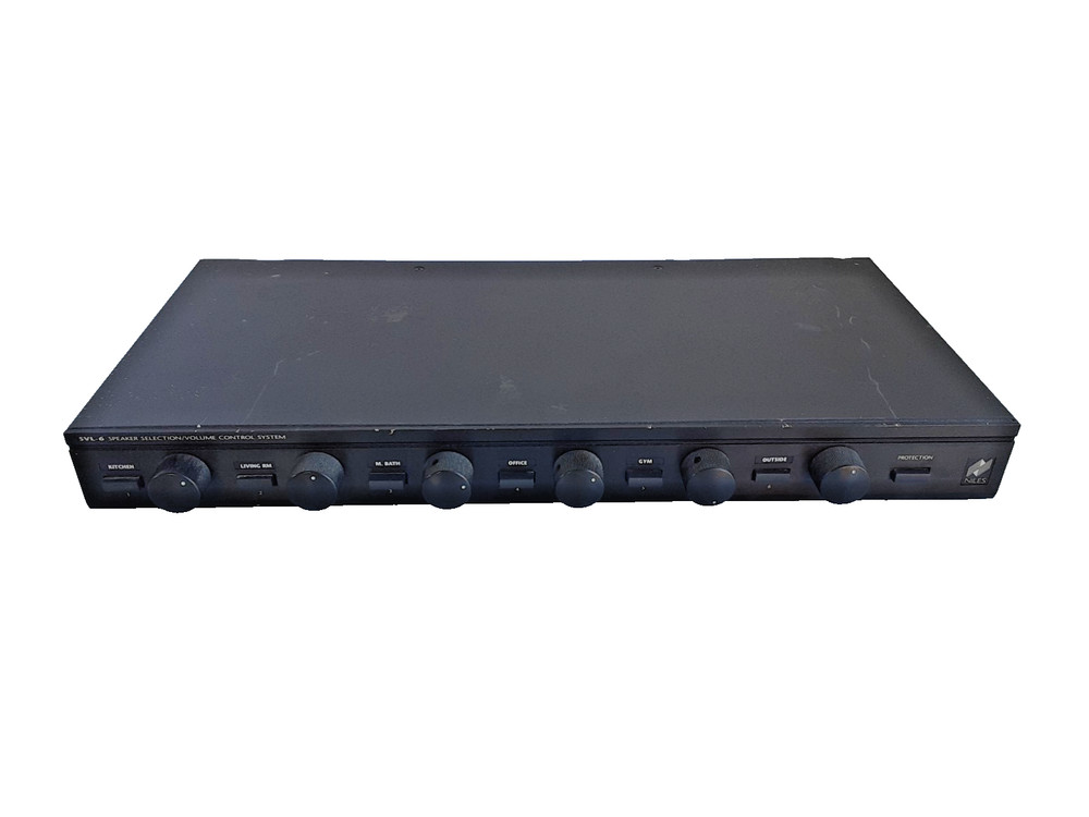 Niles SVL-6 6-Zone Speaker Selector and Volume Control System - UNTESTED