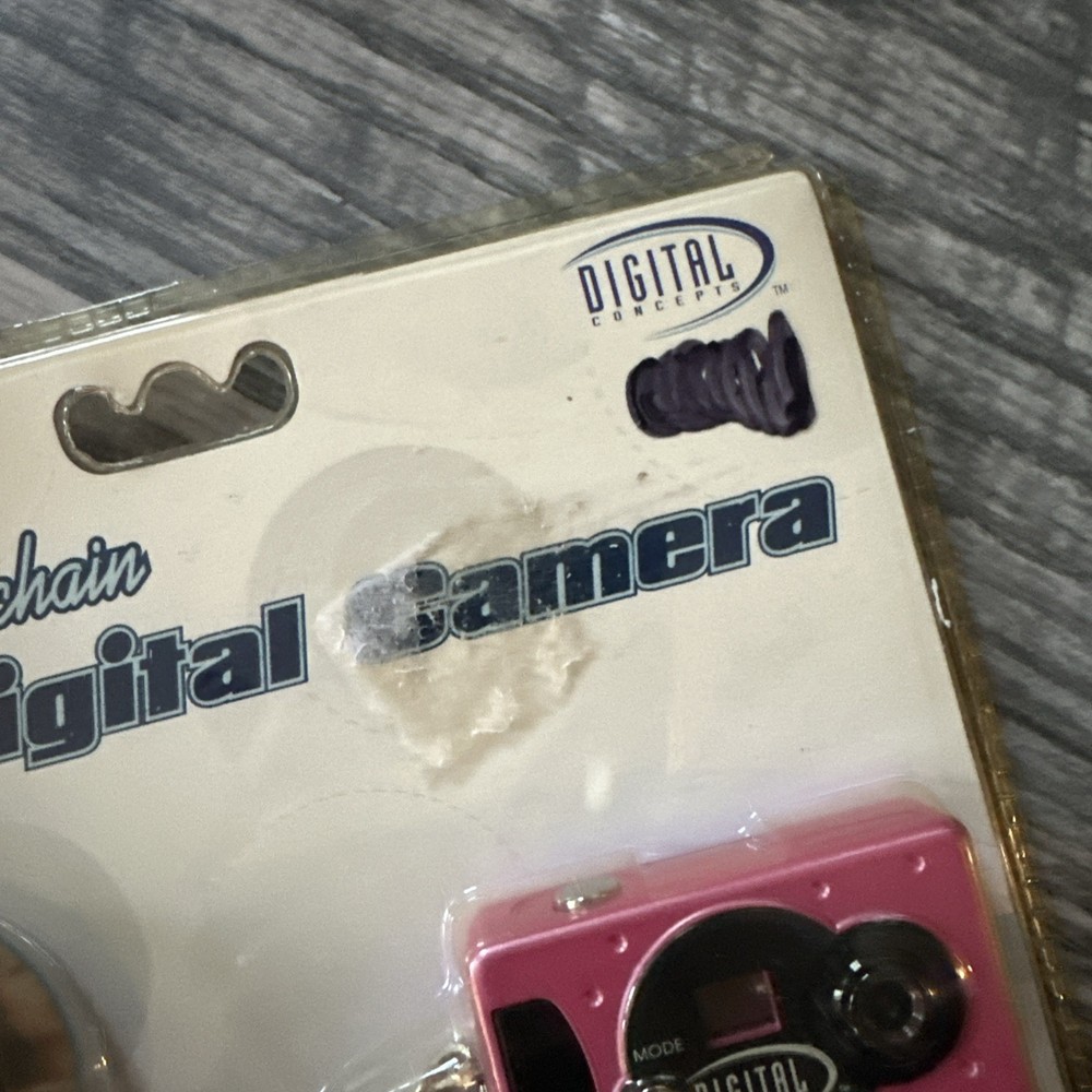 Keychain 3 In 1 Digital Camera, PC Web, Video Camera Pink NEW In Package