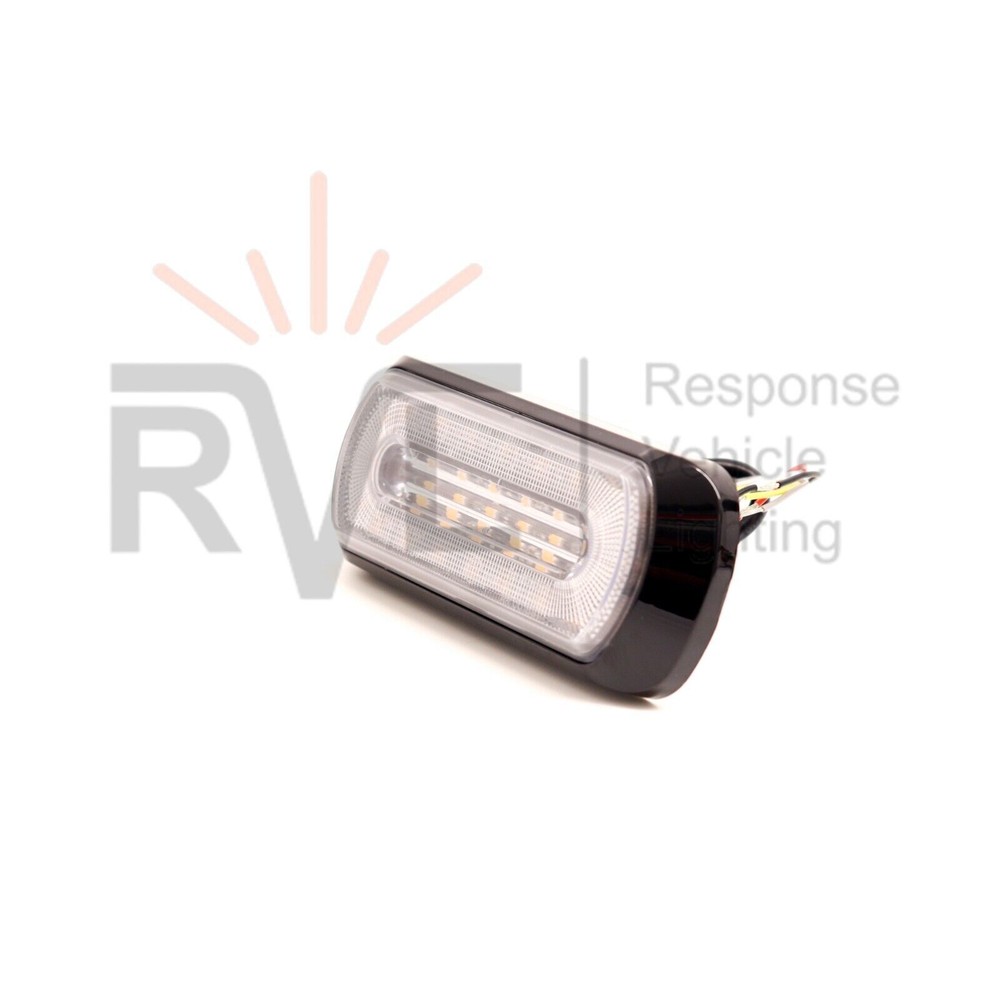 Halo Ring, Dual Function, Amber LED Strobe & White Marker Light R65 Flashing
