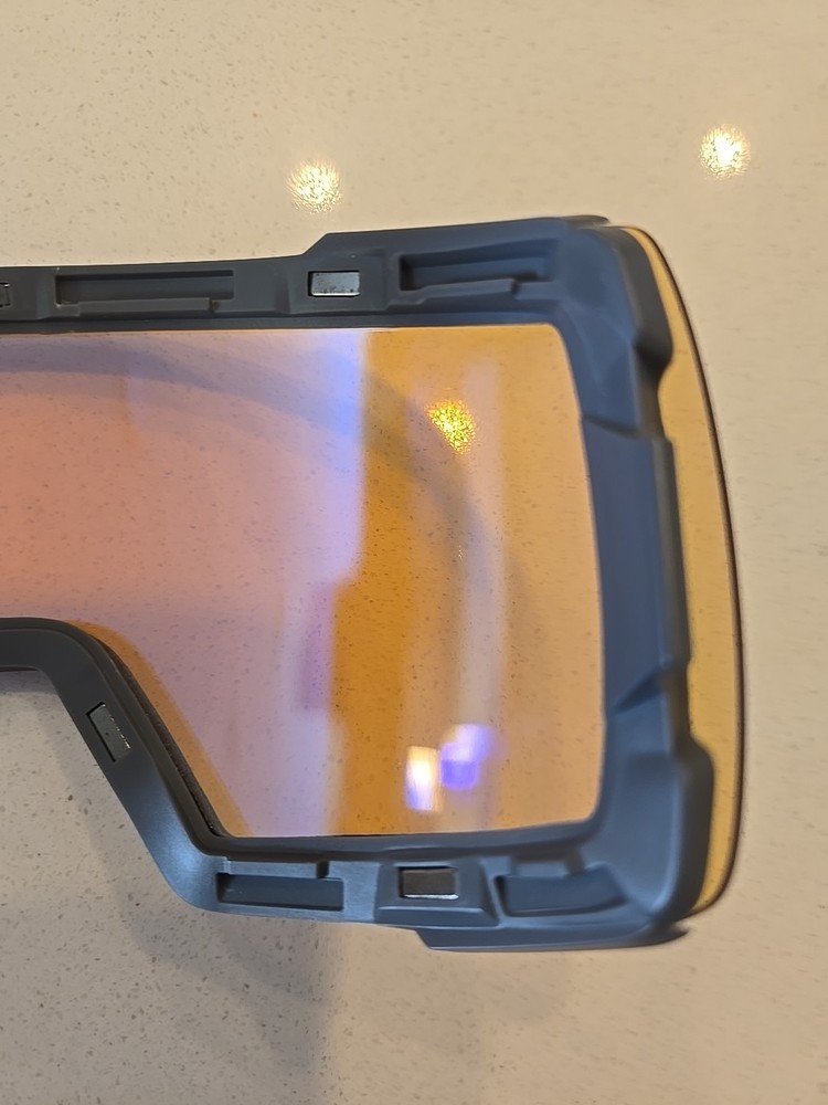 Smith I/O Mag Chromapop Storm Blue Sensor Mirror Replacement Goggle Lens Low