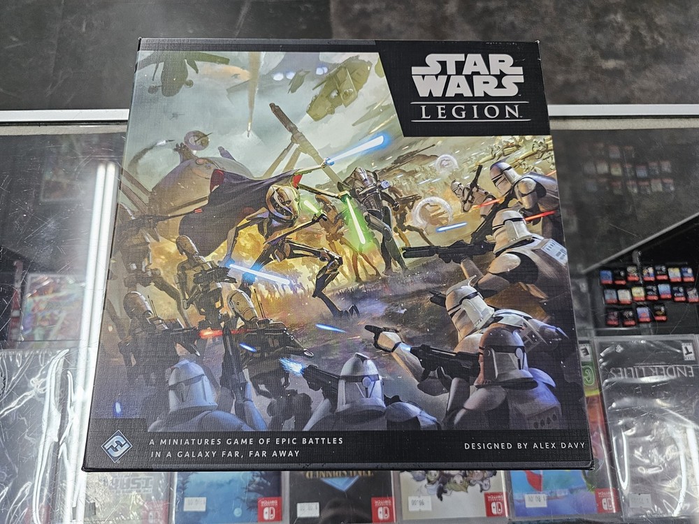 Star Wars Legion Clone Wars Core Set Unit Expansion 100% Complete In Box