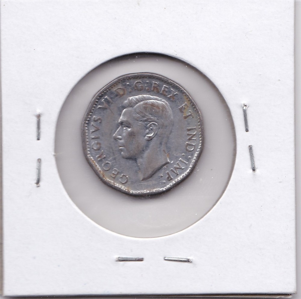 1945 Canada 5 Cents L12