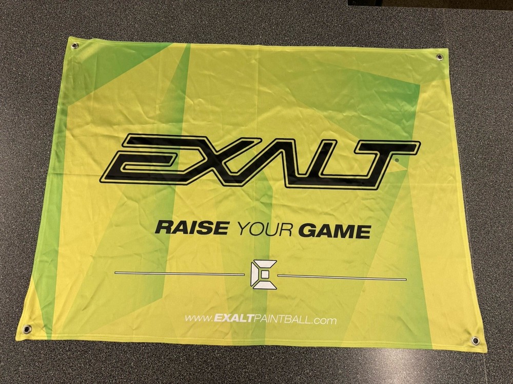 EXALT promotional banner - RARE!