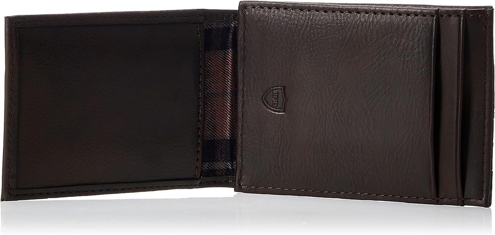 Columbia Men's Leather Front Pocket Wallet