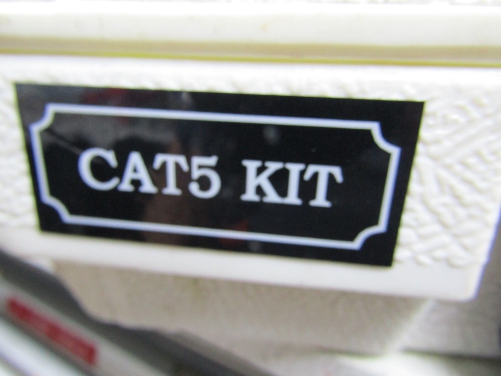 👀 NETWORK ETHERNET CAT 5 CABLE CRIMPER TOOL KIT