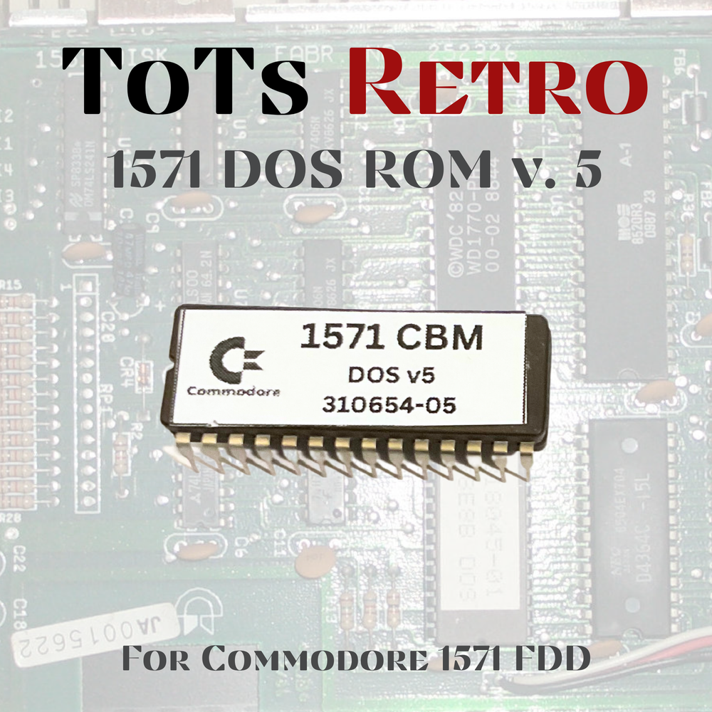 Commodore 1581 ROM | Commodore 1571 ROM for Commodore 64/128
