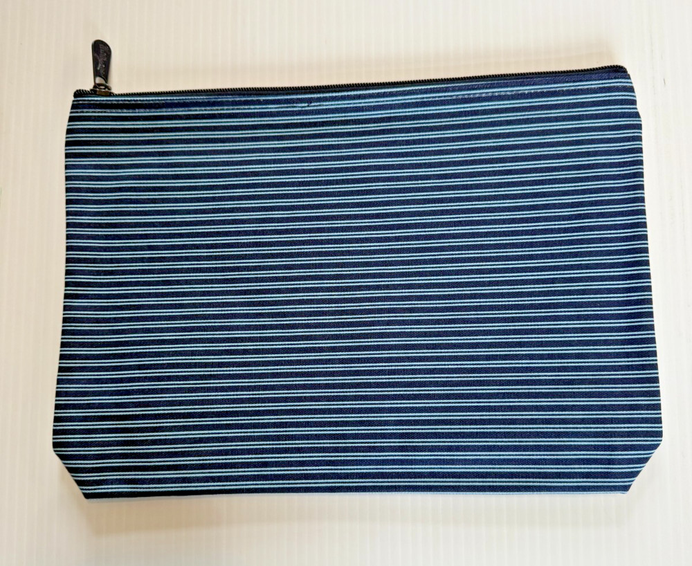 Thirty One Zipper Pouch Sailor Stripe NEW