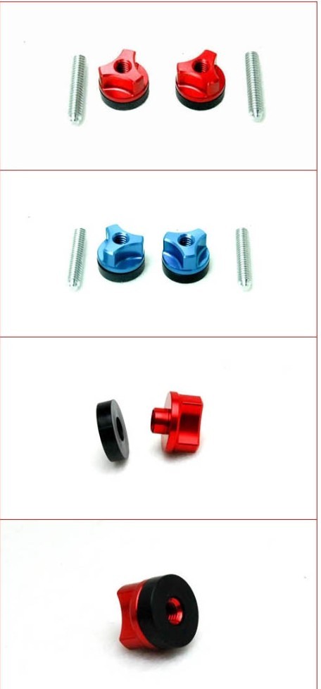Wing bolts M6 ( AL Screw) ( red )