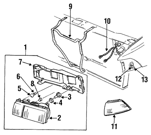 Genuine GM Mount Bracket 16512952