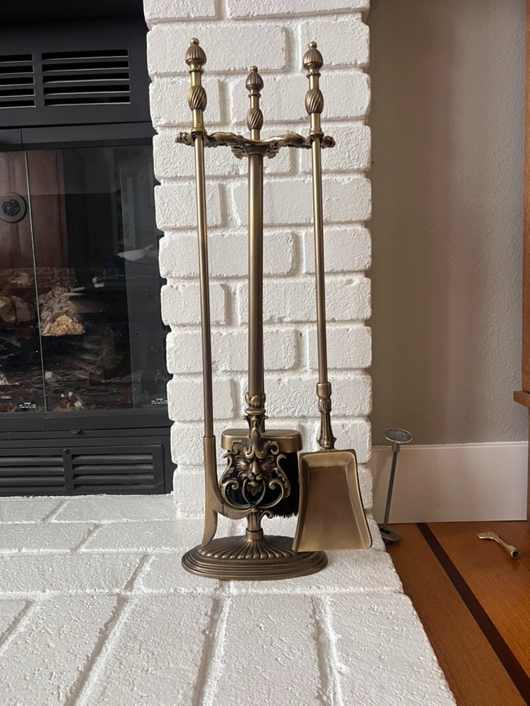The Hearth Collection Fireplace Tool Set - Style: Tiffany