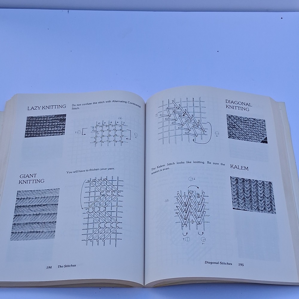 Jo Ippolito Christensen The Needlepoint Book 303 Stitches Patterns Projects ISB…