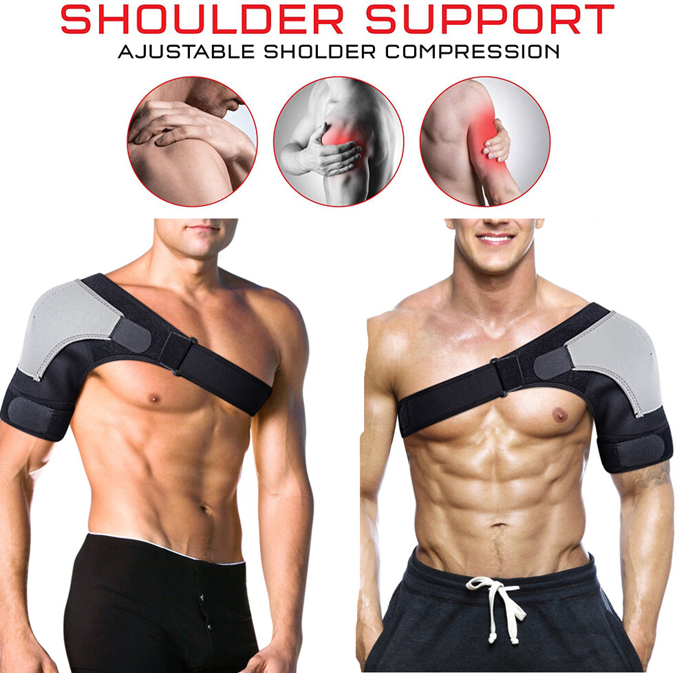 Adjustable Orthopedic Shoulder Bandage Brace Therapy Back Shoulder Support Wrap