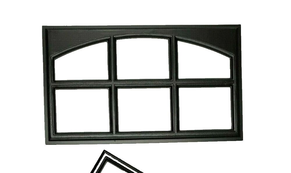 Amarr Cascade Replacement Insert for Short Panel Amarr Garage Doors Black