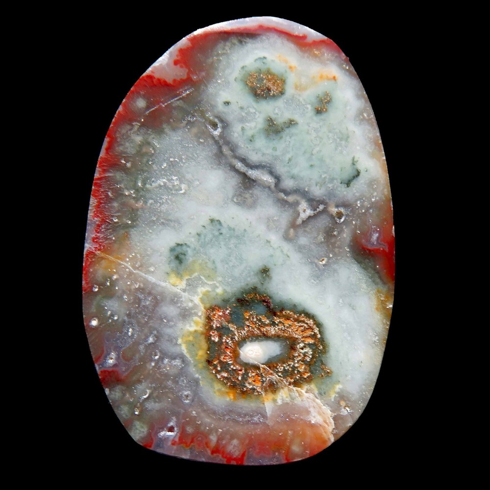 Freeform Druzy Stalactite Agate Cabochon U1046