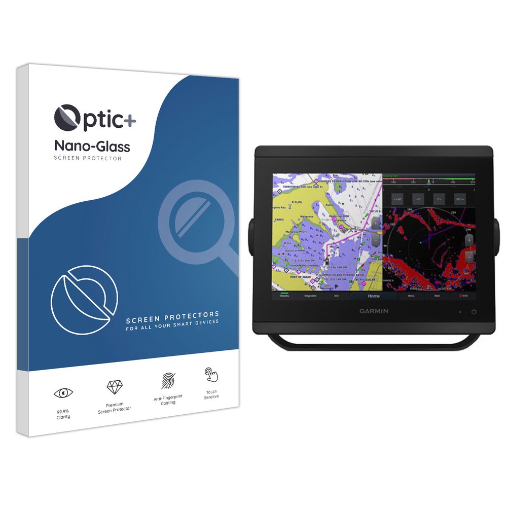 Optic+ Nano Glass Screen Protector for Garmin GPSMap 8410