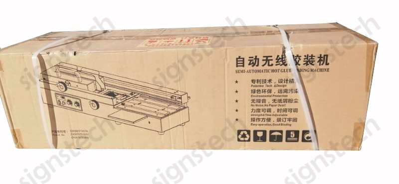 Digital 320mm Desktop Perfect Binding Machine Book Binder Semi-automatic