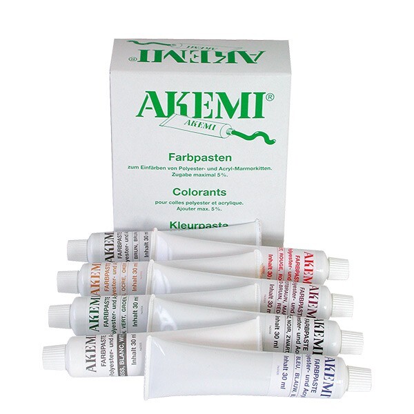 Akemi Akepox Assorted Colorant Set 8/Box