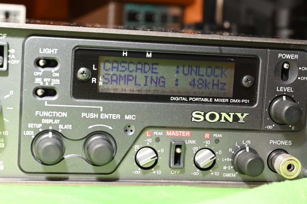 Sony DMX-P01 Digital Portable ENG Mixer