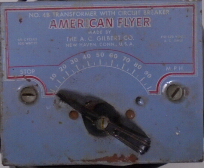 Vintage American Flyer #4B 100 Watt Transformer