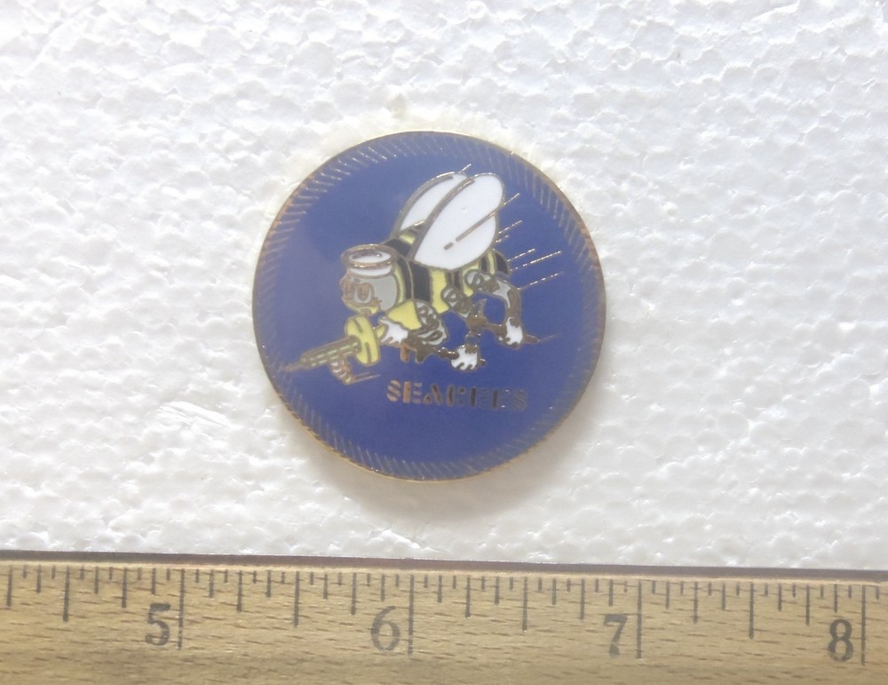 Large U. S. Navy Seabee's Pin