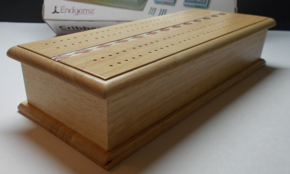 Endgamz Cribbage Set Double Track Noncontinuous 2 Player